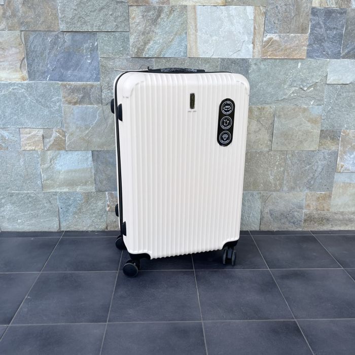 Чемодан дорожный большой Wings EGRET L Кремовый