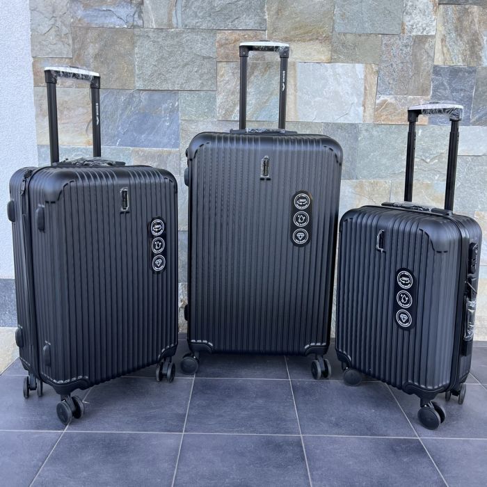 Валіза дорожня велика Wings EGRET L Чорний