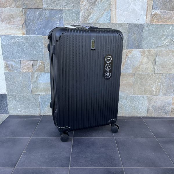 Чемодан дорожный большой Wings EGRET L Черный