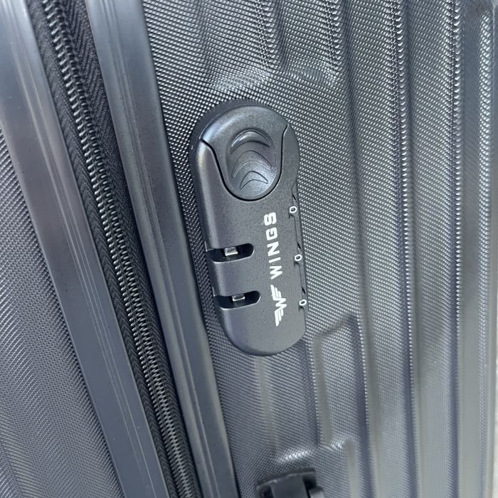 Валіза дорожня велика Wings EGRET L Чорний