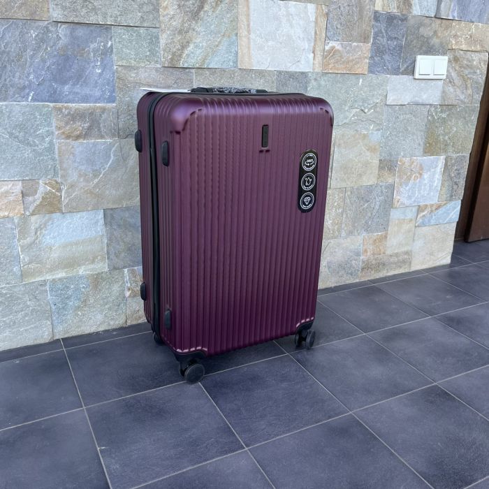 Чемодан дорожный большой Wings EGRET L Бордовый