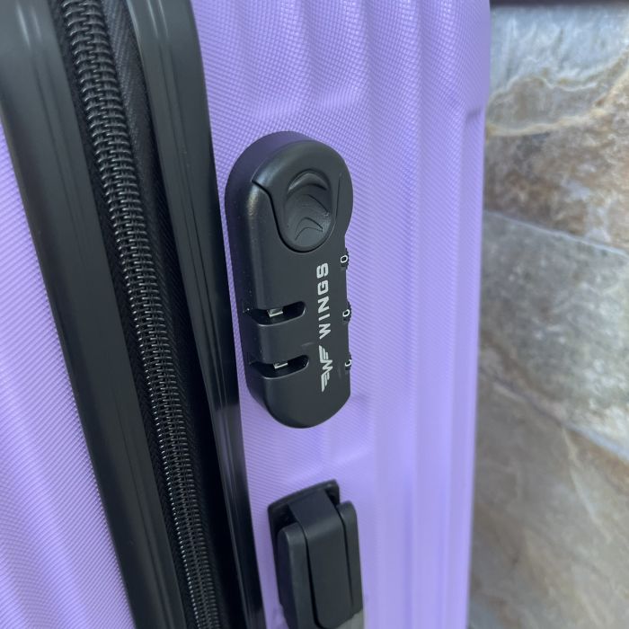 Валіза дорожня  середня Wings EGRET M Фіолетовий