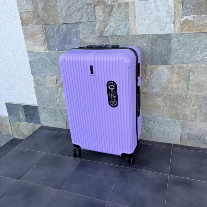 Валіза дорожня велика Wings EGRET L Фіолетовий