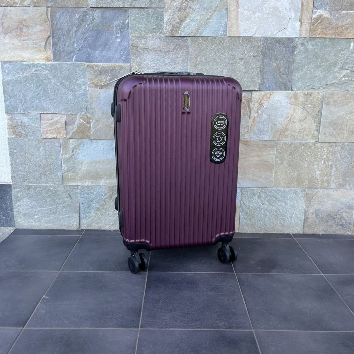 Валіза дорожня  середня Wings EGRET M Бордовий