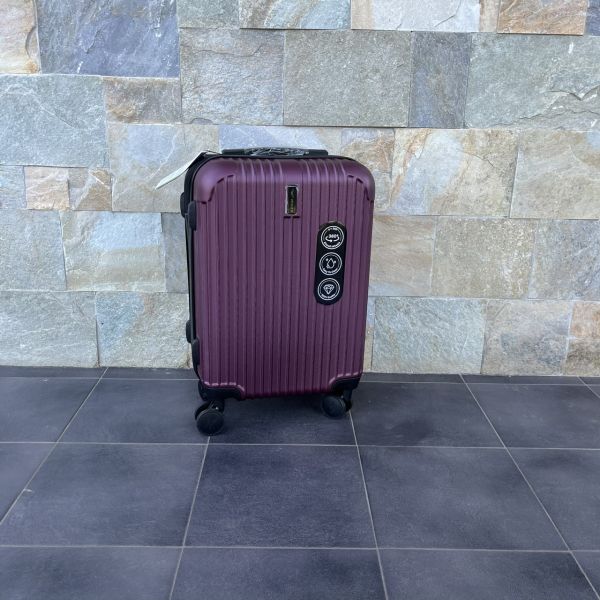 Чемодан дорожный малый Wings EGRET S Бордовый