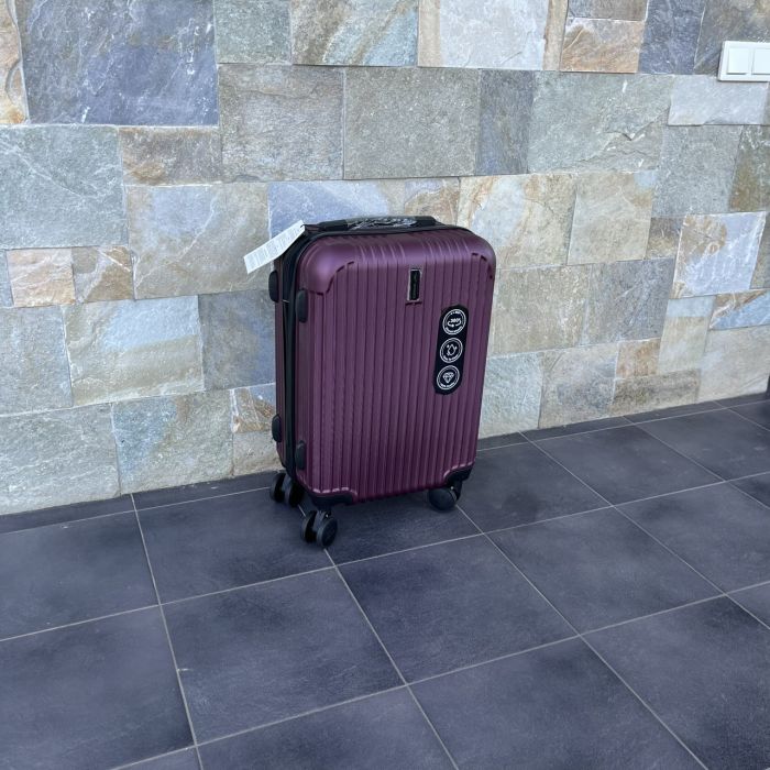 Чемодан дорожный малый Wings EGRET S Бордовый