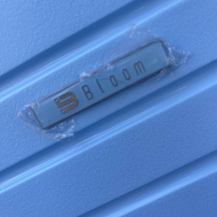 Чемодан дорожный большой из полипропилена Bloom PP-SC-016 L Голубой