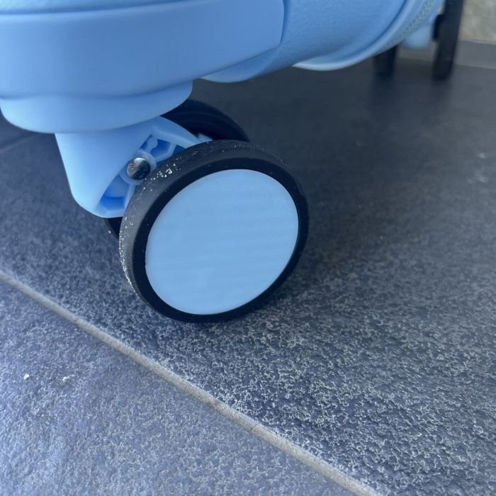 Чемодан дорожный большой из полипропилена Bloom PP-SC-016 L Голубой