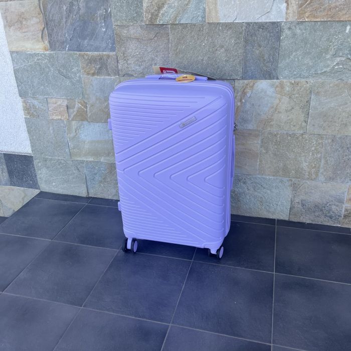 Чемодан дорожный средний из полипропилена Bloom PP-SC-017 М Фиолетовый