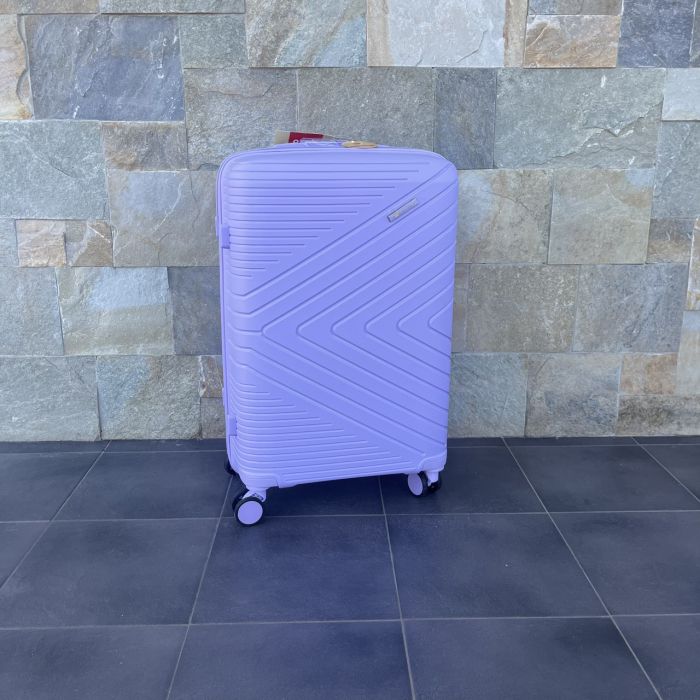 Чемодан дорожный средний из полипропилена Bloom PP-SC-017 М Фиолетовый