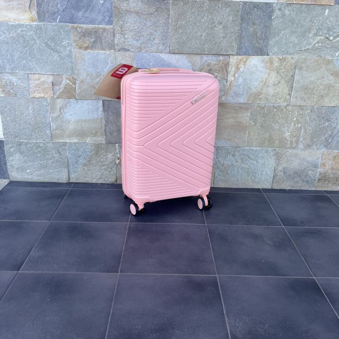 Чемодан дорожный малый из полипропилена Bloom PP-SC-007 S Персиковый