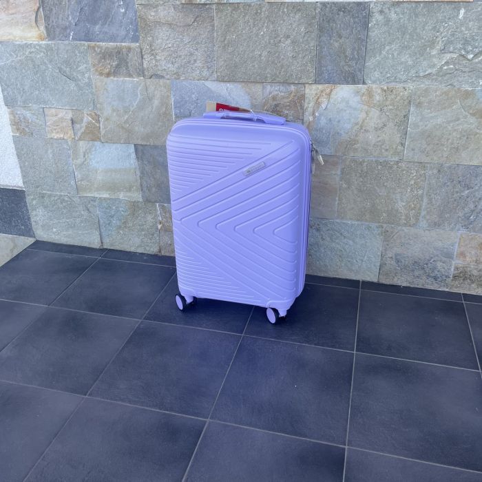 Чемодан дорожный малый из полипропилена Bloom PP-SC-017 S Фиолетовый