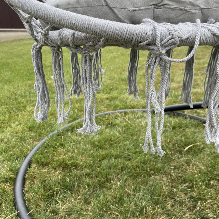 Подвесное кресло-качалка с подушкой GORDON G331 Серый