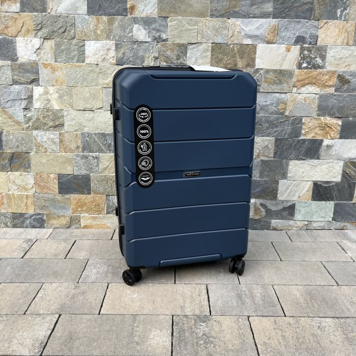 Валіза дорожня велика з поліпропілену Wings PP06 L Синій