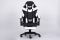 Комп‘ютерне крісло з підставкою для ніг INFINI ESPACE Чорно-білий