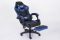 Комп‘ютерне крісло з підставкою для ніг INFINI ESPACE Чорно-синій