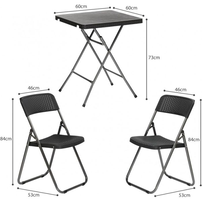 Набор садовой мебели Bella SC07 Черный