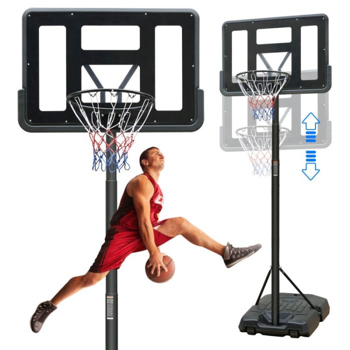 Стойка баскетбольная Ecarla AR14 с регулируемой высотой 2.00-3,05 м.