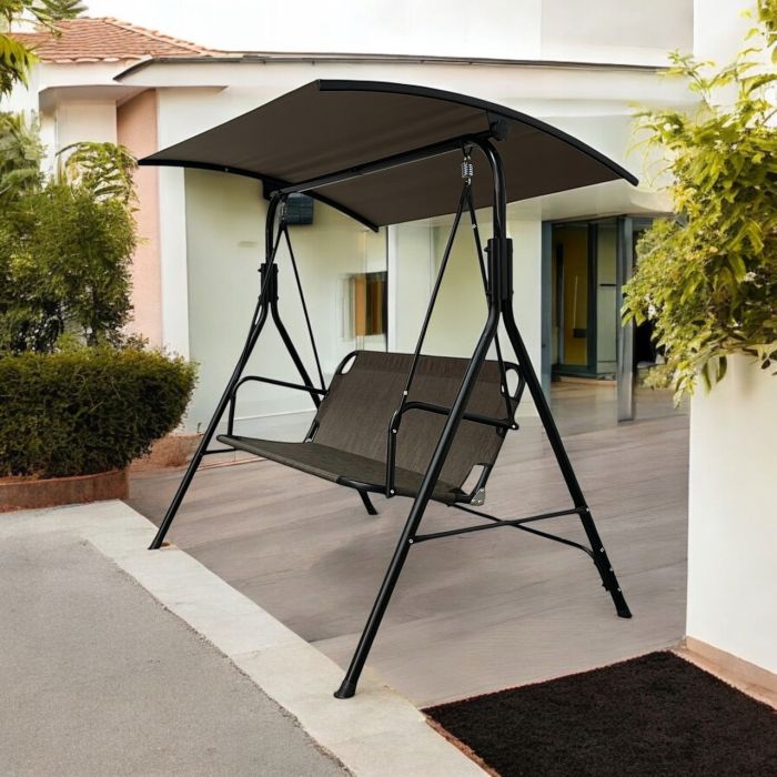 Садовые качели IdealGarden MAS-4006 3-х местные Коричневый