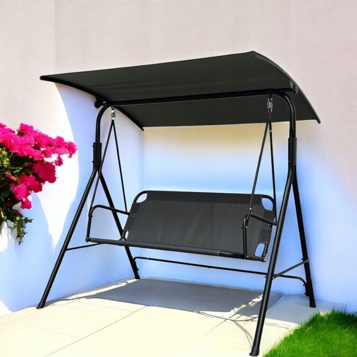 Садовые качели IdealGarden MAS-4006 3-х местные Графитовый