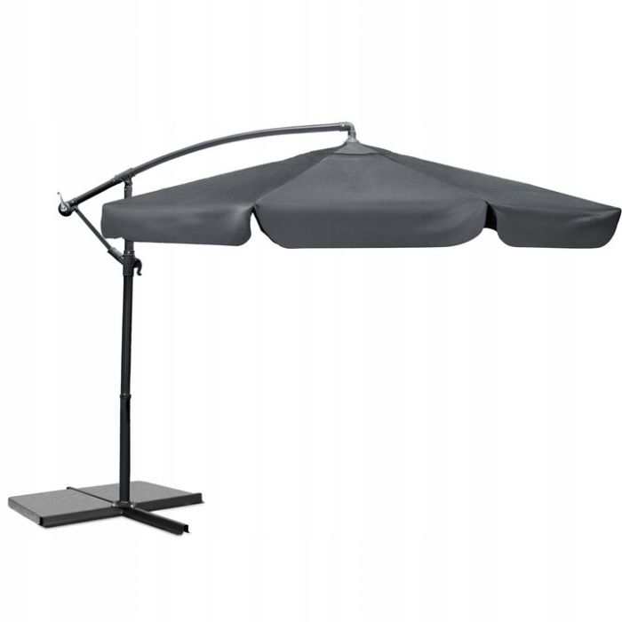 Парасоля садова з нахилом PLONOS PL-880 Сірий
