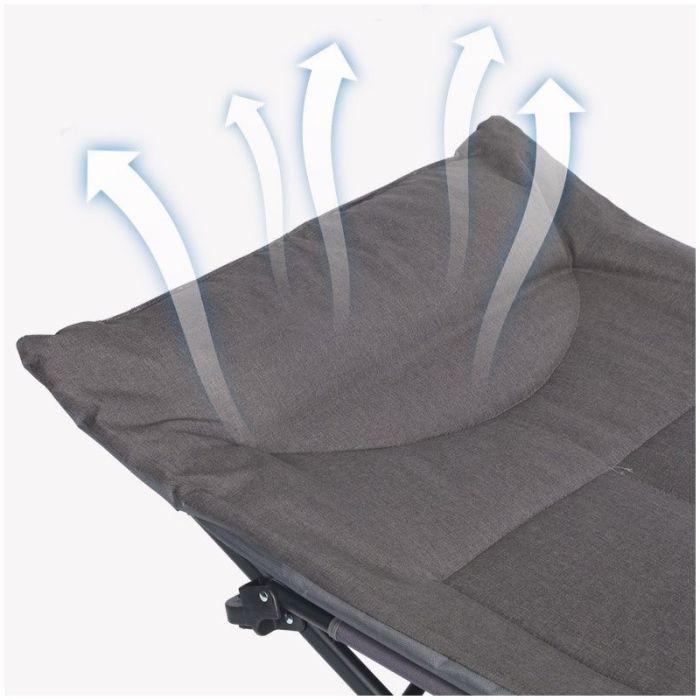 Раскладная туристическая кровать Ecarla AR05SZ 187 x 68 см Графитовый