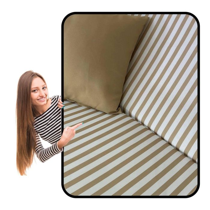 Садовые качели IdealGarden MAS-4003A 3-х местные Бежевый