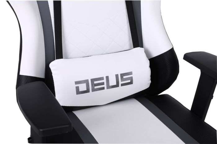 Комп‘ютерне крісло DEUS Storm Чорно-білий