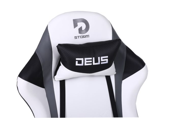 Комп‘ютерне крісло DEUS Storm Чорно-білий