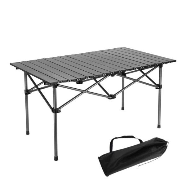 Раскладной стол для кейтеринга Ecarla SC09SZ | 95x56x50 см Серый