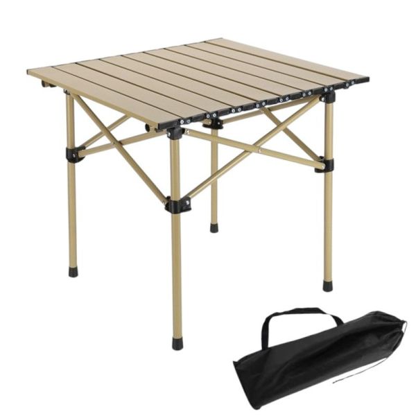 Раскладной стол для кейтеринга Ecarla SC10JBR | 53x51x50 см Бежевый