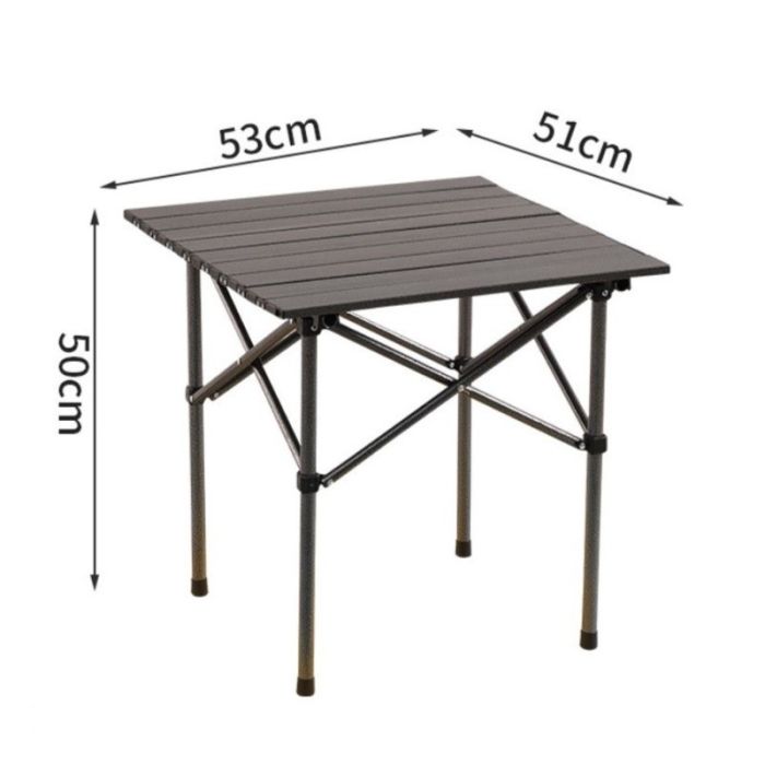 Розкладний стіл для кейтерингу Ecarla SC10BR | 53x51x50 см Коричневий