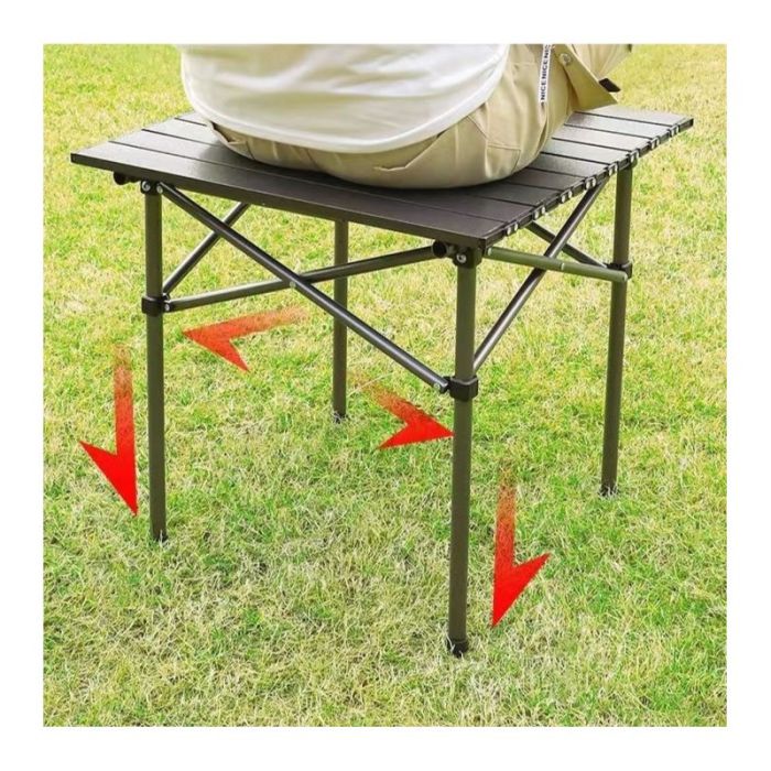 Розкладний стіл для кейтерингу Ecarla SC10BR | 53x51x50 см Коричневий