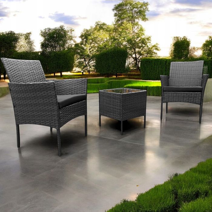 Комплект садових меблів IdealGarden NM04 Сірий