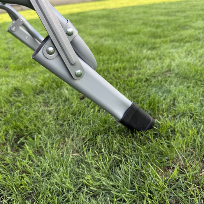 Садовий шезлонг тканинний + матрац Sofotel ChillWell 286401 Сірий