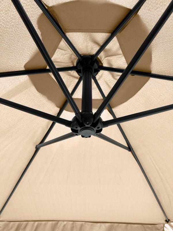 Зонт садовый с наклоном Ideal Garden YN7011 Бежевый