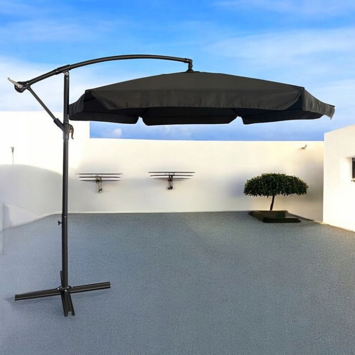 Парасоля садова з нахилом Ideal Garden YN7011 Графітовий