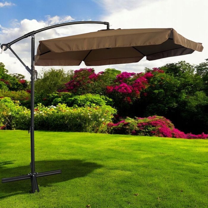 Парасоля садова з нахилом Ideal Garden YN7011 Коричневий