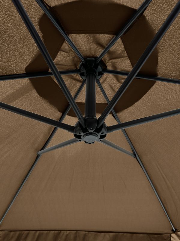 Зонт садовый с наклоном Ideal Garden YN7011 Коричневый