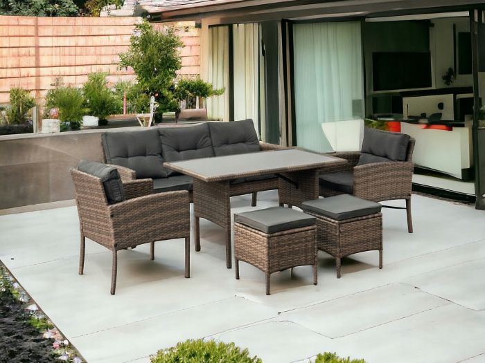 Комплект садовой мебели IdealGarden SFS078 Светло-коричневый