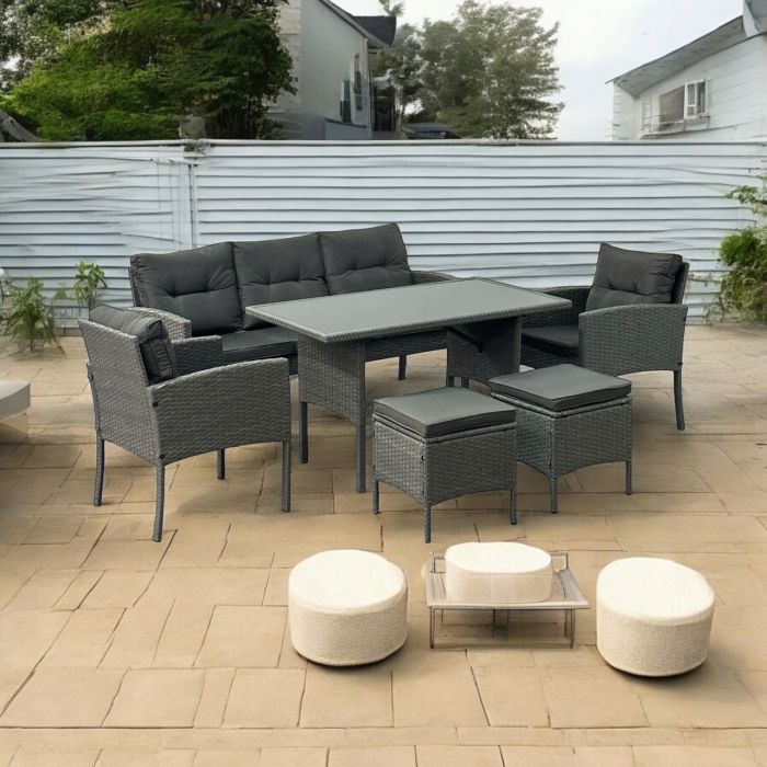 Комплект садових меблів IdealGarden SFS078 Сірий