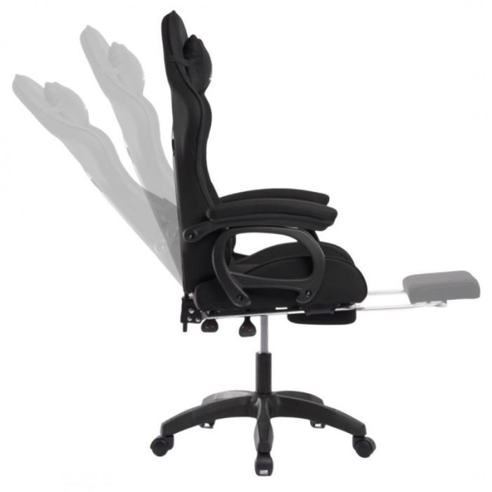 Комп'ютерне крісло із тканини SNAKE KO33CZ Чорний