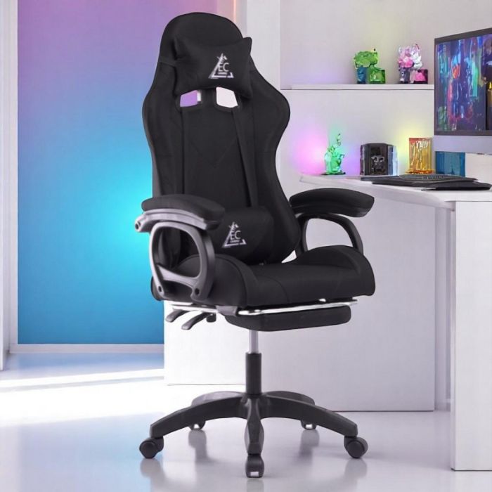 Комп'ютерне крісло із тканини SNAKE KO33CZ Чорний