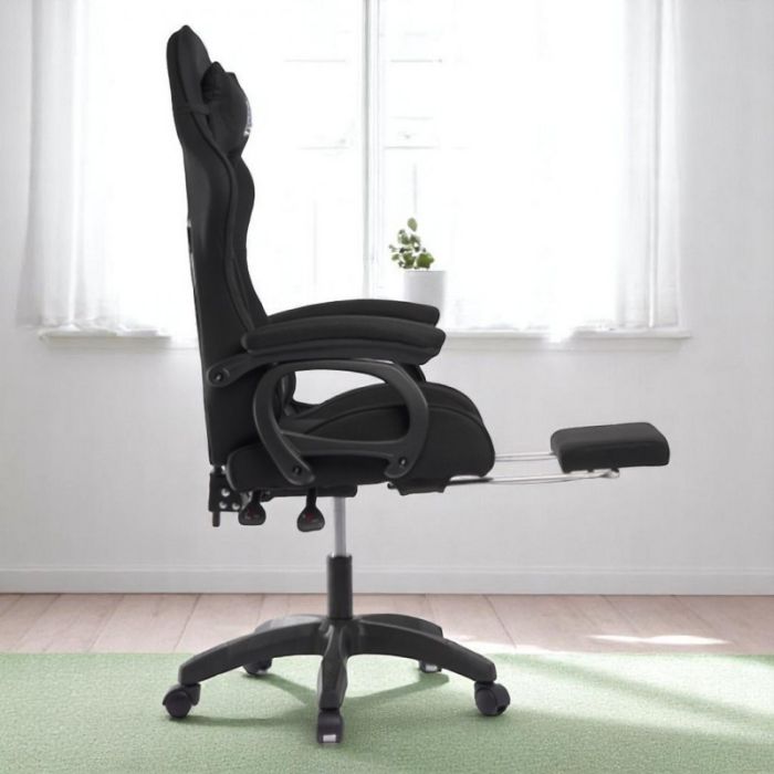 Комп'ютерне крісло із тканини SNAKE KO33CZ Чорний