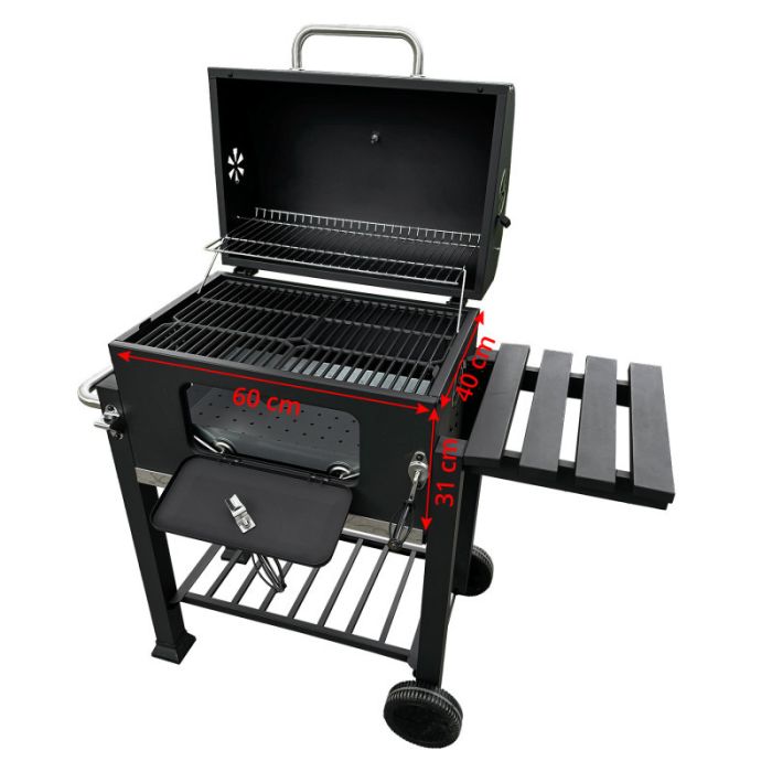 Садовый гриль с чугунной решеткой 4IQ Z006449