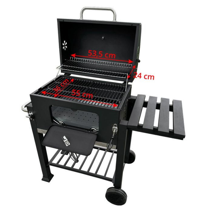 Садовий гриль з чавунною решіткою 4IQ Z006449