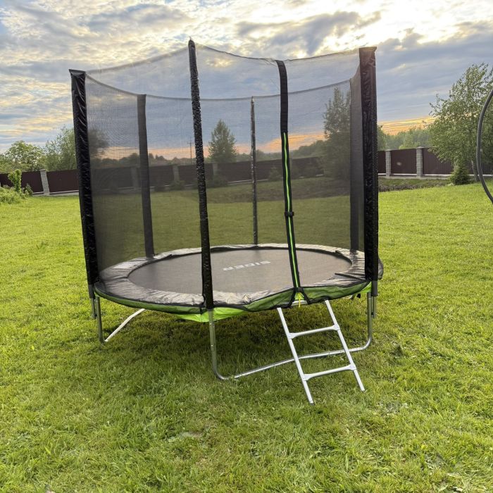 Батут с внешней сеткой SIDER 8 FT 252 см