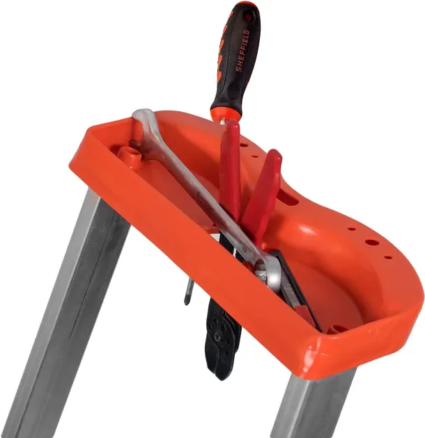 Одностороння 6-ступенева алюмінієва драбина Kanat KA-KAM-205 125 кг