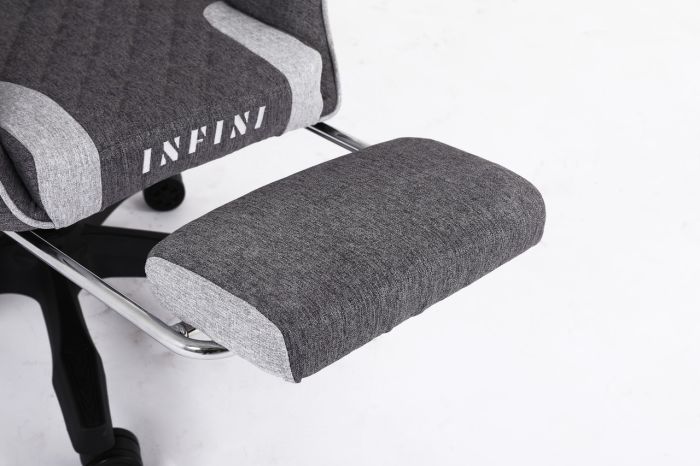 Комп'ютерне крісло із тканини Infini Core Сірий