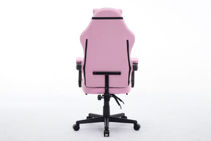 Комп'ютерне крісло із тканини Deus Edge Рожевий